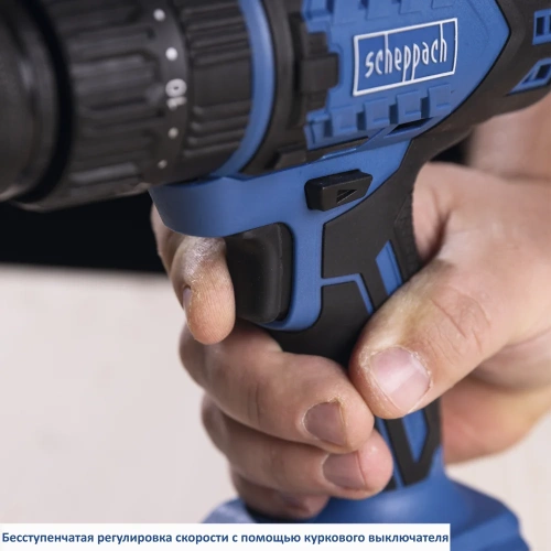 Аккумуляторная бесщеточная ударная дрель-шуруповерт BC-CD60-X Scheppach без АКБ и ЗУ 5909237900 фото 7