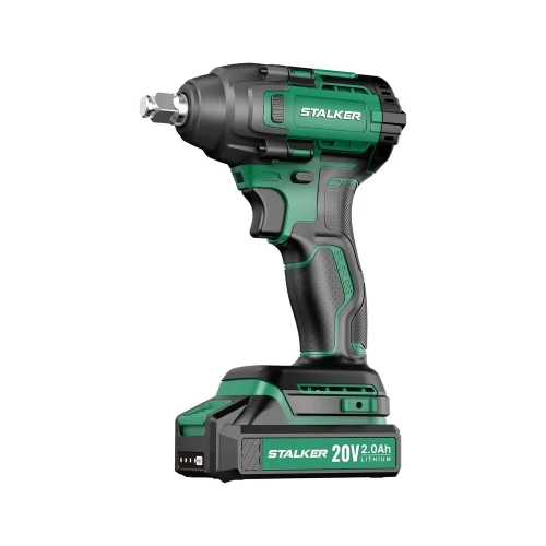 Бесщеточный аккумуляторный гайковерт ALTECO STALKER IW20-400 Li BL 69831 фото 3