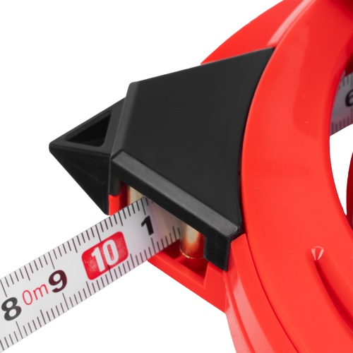 Рулетка геодезическая, 30 м х 12,5 мм, металлическая лента, закрытый корпус Matrix фото 5