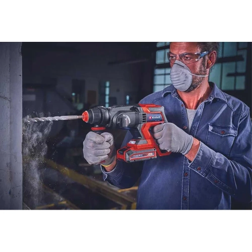 Перфоратор аккумуляторный Einhell PXC TE-HD 18/20 Li,1x18В,3 режима,1.8Дж,20мм,кейс,без АКК и ЗУ 4514260 фото 4