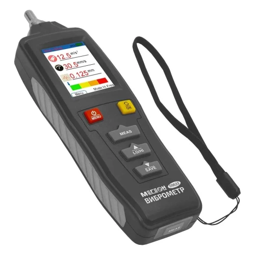 Измеритель вибрации МЕГЕОН виброметр 09633 к0000397331 фото 4