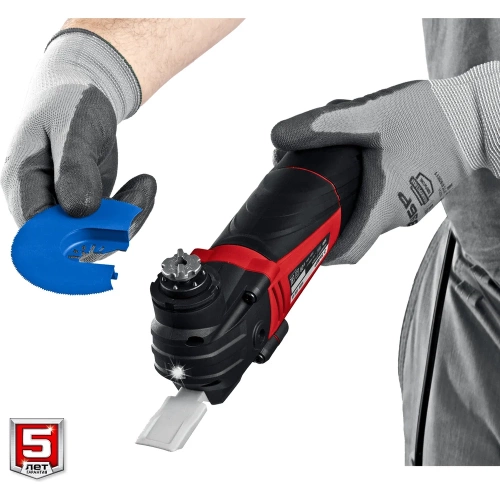 Реноватор ЗУБР 500 Вт, с набором насадок, кейс МФИ-500 КН фото 8