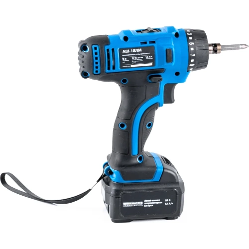 Аккумуляторная дрель-шуруповерт WorkMaster АШ-18ЛМ фото 11