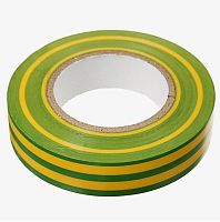 Лента изоляционная ПВХ Remocolor 49-5-004 жёлто-зелёная 15 мм 10 м