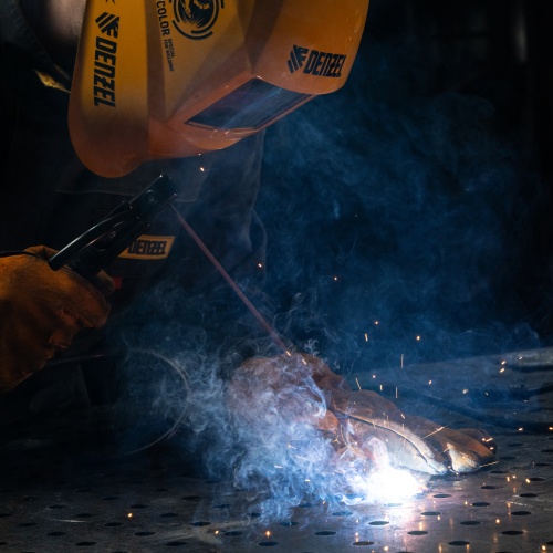 Аппарат инвертор. полуавтомат. сварки  MIG-160, 160 А, ПВ 60%, катушка 5 кг// Denzel фото 25