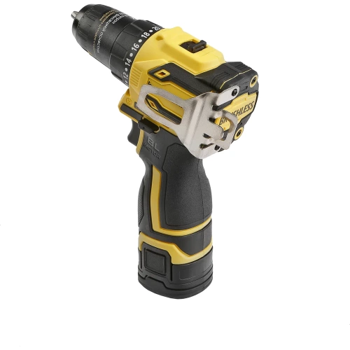 Дрель аккумуляторная Hanskonner б/щ PLATINUM, 14, 4В, 45Нм, 2x2.0Ач, 10мм, пл.патрон HCD1645SC фото 9