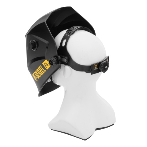 Щиток защитный лицевой (маска сварщика) F4, см. окно 90х35, DIN4/9-13// Denzel фото 3