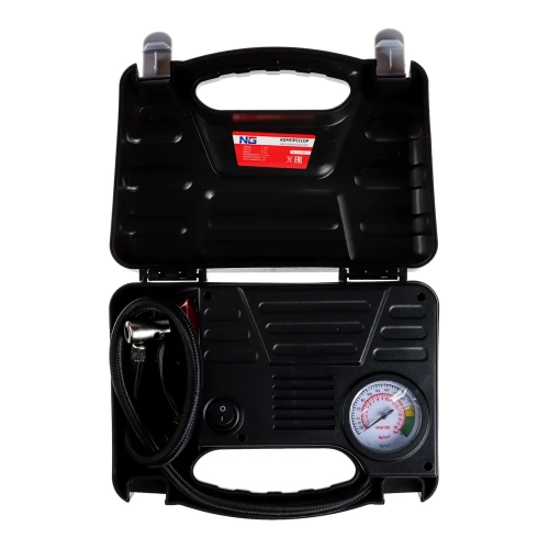Автомобильный компрессор NEW GALAXY кейс, 120Вт, 12л/мин, провод 2,8м + переходники 713-102 фото 3 Автомобильный компрессор NEW GALAXY кейс, 120Вт, 12л/мин, провод 2,8м + переходники 713-102 фото 3