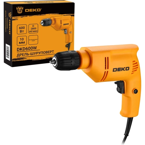 Сетевая дрель DEKO DKD600W 063-4181 фото 3 Сетевая дрель DEKO DKD600W 063-4181 фото 3