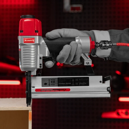 Пневматический нейлер-степлер с регулировкой глубины MATRIX 2 в 1 57428 фото 11