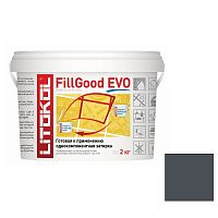Затирка полиуретановая Litokol FillGood Evo F.140 Nero Grafite 2 кг