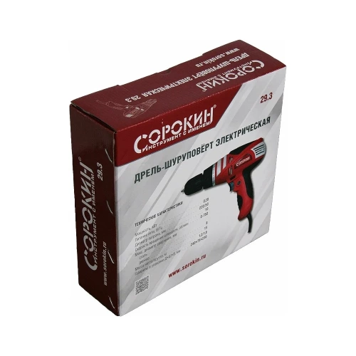 Электрическая дрель-шуруповерт Сорокин 29.3 фото 4 Электрическая дрель-шуруповерт Сорокин 29.3 фото 4