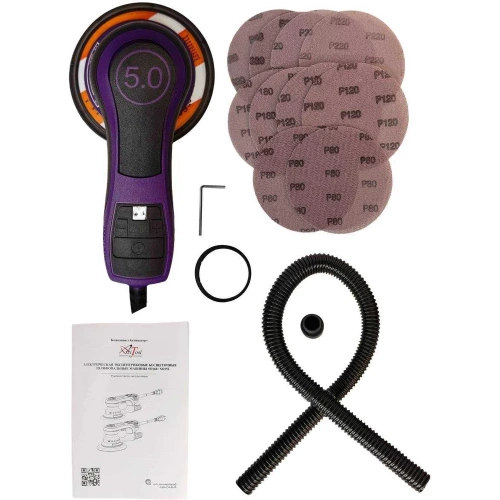 Шлифовальная машина эксцентриковая AktiTool орбитальная, эксцентрик 5.0 мм SO160 фото 6