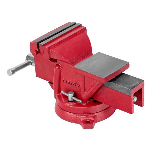 Тиски слесарные, 125 мм, поворотные, с наковальней Matrix фото 2