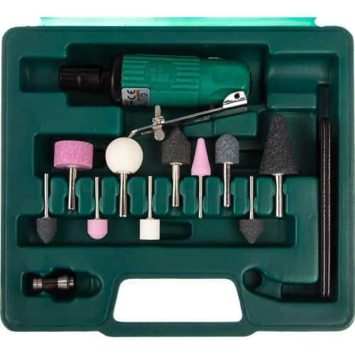 Пневматическая бормашинка с насадками Jonnesway 15 предметов JAG-0903FMK 48524 фото 5