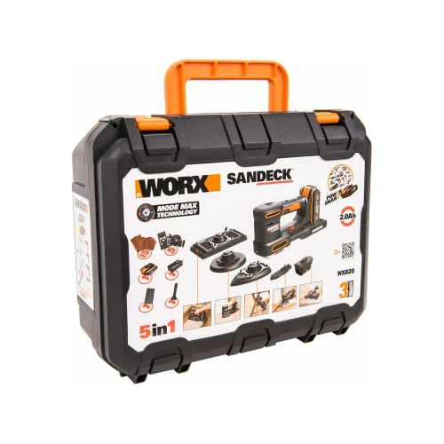 Аккумуляторная виброшлифмашина WORX WX820 фото 9 Аккумуляторная виброшлифмашина WORX WX820 фото 9