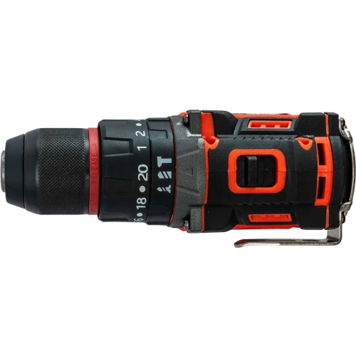 Шуруповерт бесщеточный KINGQUEEN ударный 16.8В, патрон 10мм, 2 АКБ, кейс, KQ-902K.1 фото 6