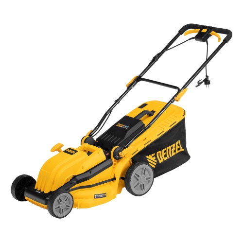 Газонокосилка электрическая GMC-1800, шир. 38см, 1800 Вт, 6 уров., травосб. 35 л Denzel фото 5