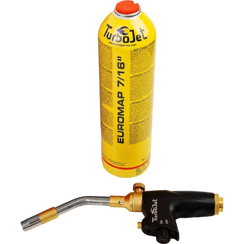 Набор Turbojet горелка с пьезоподжигом TJ2000-GA + баллон TJ750GA TJ2000-GA KIT фото 7