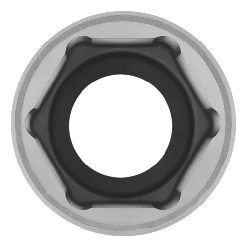 Головка торцевая удлиненная, 17 мм, шестигранная, CrV, под квадрат 1/2 Stels фото 4