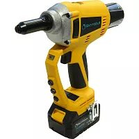 Аккумуляторный заклепочник для вытяжных заклепок Skytools 4.0 ач х 2 SK65