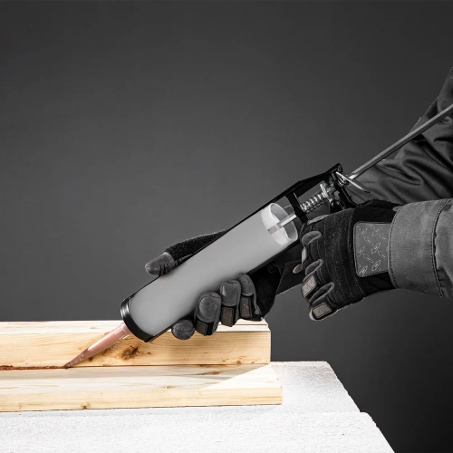 Пистолет для герметика SPARTA 310 мл, "скелетный" усиленный с фиксатором,6-гранный шток 7 мм 886125 фото 5