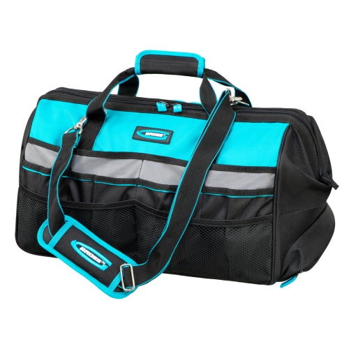 Сумка для инструмента, 500х280х290мм, выдвижная рукоятка, колеса, наплечный ремень Gross фото 2