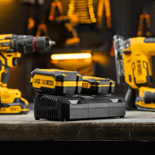 Устройство зарядное для аккумуляторов двухпортовое BCH-20-4.0x2, Li-Ion, 20 В, 4.0 А Denzel фото 19