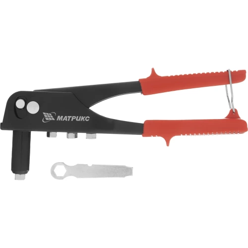 Заклепочник 225 мм MATRIX заклепки 2,4-3,2-4,0-4,8 мм// 40515 фото 8