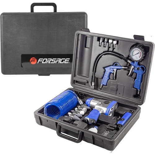 Набор пневматических инструментов Forsage с аксессуарами F-RP7811-15(50350) F-RP7811-15 /RP7313, ST-5540/(50350) Набор пневматических инструментов Forsage с аксессуарами F-RP7811-15(50350) F-RP7811-15 /RP7313, ST-5540/(50350)