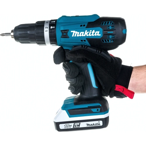 Аккумуляторная ударная дрель-шуруповерт Makita G-серия HP488DWE фото 10 Аккумуляторная ударная дрель-шуруповерт Makita G-серия HP488DWE фото 10