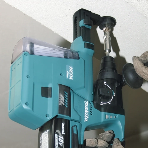 Аккумуляторный бесщеточный перфоратор Makita SDS+,18В, 1x5Ач, Li-ion DHR242RT фото 5 Аккумуляторный бесщеточный перфоратор Makita SDS+,18В, 1x5Ач, Li-ion DHR242RT фото 5