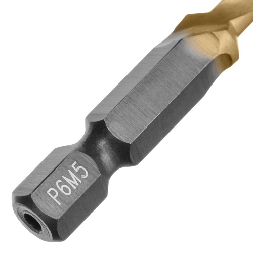 Сверло-метчик М5 х 0,8 мм, Р6М5// Denzel фото 4 Сверло-метчик М5 х 0,8 мм, Р6М5// Denzel фото 4