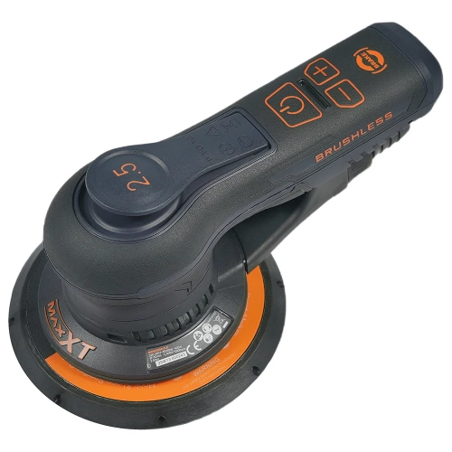 Шлифовальная машинка ручная MAXXT, 220V/50Hz, 400W, 150 мм, эксц. 2,5 мм MOS400C-2.5 фото 7 Шлифовальная машинка ручная MAXXT, 220V/50Hz, 400W, 150 мм, эксц. 2,5 мм MOS400C-2.5 фото 7