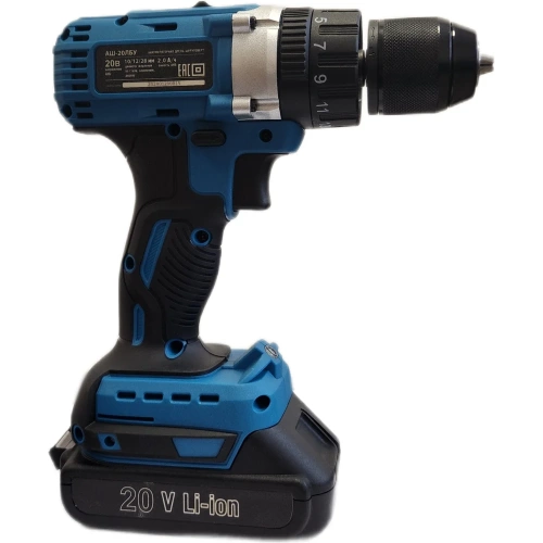 Аккумуляторная дрель-шуруповерт WorkMaster АШ-20ЛБУ фото 3