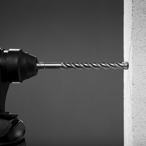 Бур по бетону, 10 x 160 мм, SDS Plus c крестовой пластиной Matrix фото 5