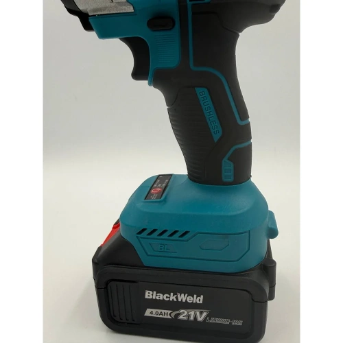 Гайковерт аккумуляторный бесщеточный BlackWeld BS05 350N 4.0 Ah 150163 фото 5 Гайковерт аккумуляторный бесщеточный BlackWeld BS05 350N 4.0 Ah 150163 фото 5