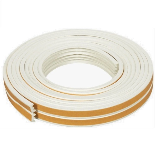 Лента уплотнительная самоклеящаяся Remocolor 50-3-212 Е-профиль белая 9x4 мм 10 м