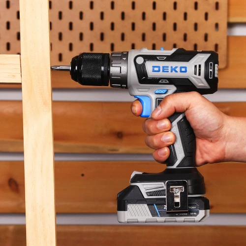 Аккумуляторная дрель-шуруповерт DEKO Loner 20V, 20В, 2x3.0 Ач 085-1005 фото 11 Аккумуляторная дрель-шуруповерт DEKO Loner 20V, 20В, 2x3.0 Ач 085-1005 фото 11