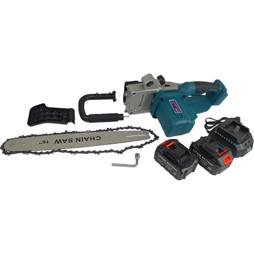 Пила аккумуляторная цепная AktiTool CS2050 (16", 20 В, 2 Li-ion аккум. 4000 mAh) 101514 фото 6