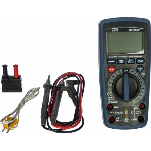 Профессиональный цифровой мультиметр СЕМ DT-9969 481851 фото 5