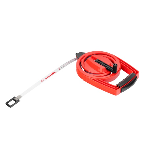 Рулетка геодезическая, 30 м х 12,5 мм, металлическая лента, закрытый корпус Matrix фото 3