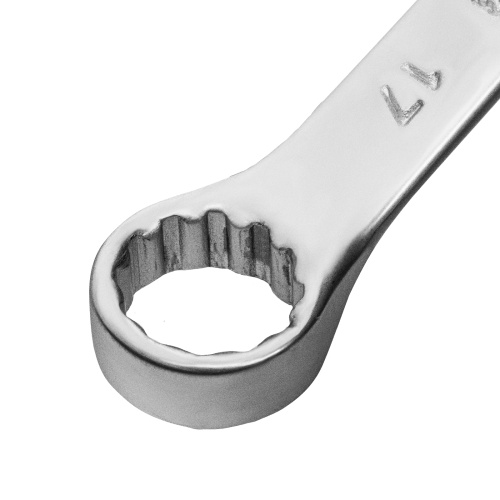 Ключ комбинированный, 17 мм, CrV, матовый хром Matrix фото 4