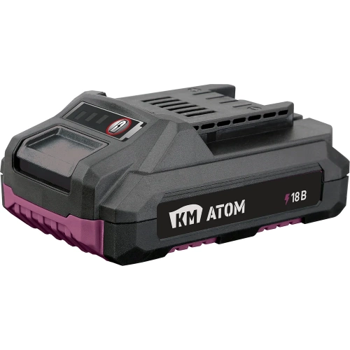 Аккумулятор КМ АТОМ, 18В, 2Ач, Li-Ion BLI-18/2,1