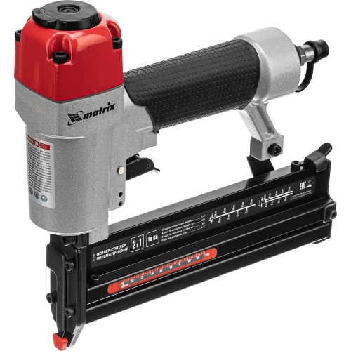Пневматический нейлер-степлер MATRIX 2 в 1 57426 Пневматический нейлер-степлер MATRIX 2 в 1 57426