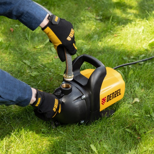 Садовый поверхностный насос GP 600, 600 Вт, 3000 л/ч, подъем 35 м, пластик Denzel фото 14