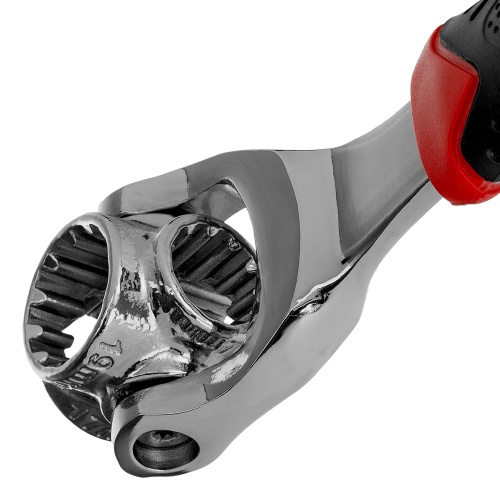 Ключ универсальный 48 в 1, СrV, 8-19мм, Spline Matrix фото 7