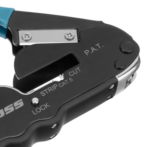 Клещи для обжима телефонных и компьютерных клемм RJ45, 8P и RJ11/12, 6P, компактный размер, CAT5 Gross фото 7