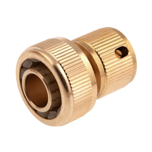 Соединитель латунный, быстросъемный для шланга 3/4 Palisad фото 2