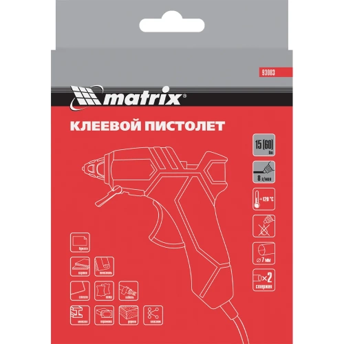 Клеевой пистолет MATRIX 93003 фото 11